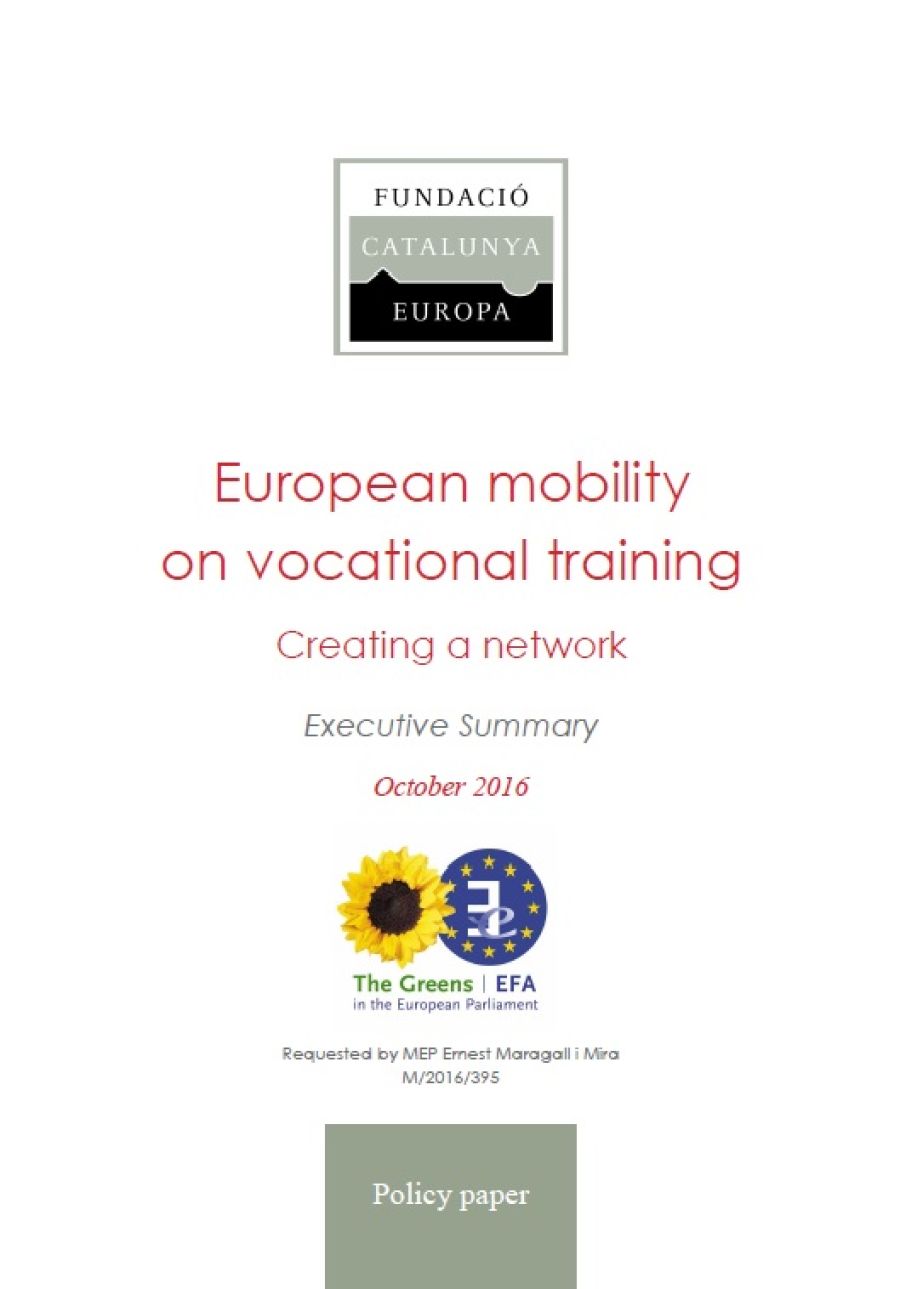 European mobility on vocational training: Creating a network