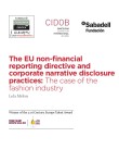 The EU non-financial reporting directive and corporate narrative disclosure practices: The case of fashion industry