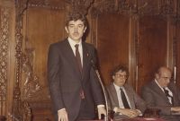 40 aniversario de la llegada de Pasqual Maragall como alcalde al Ayuntamiento de Barcelona.