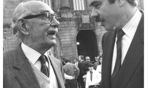 40 aniversario de la llegada de Pasqual Maragall como alcalde al Ayuntamiento de Barcelona.