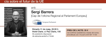 Tertúlia Claris - Reptes de la IX legislatura del Parlament Europeu i la Conferència sobre el futur de la UE