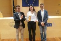 Presentation of the Young Europe Award for the best high school research papers
