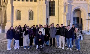 The winners of Young Europe and What does Europe mean to you? They visit the European institutions in Brussels