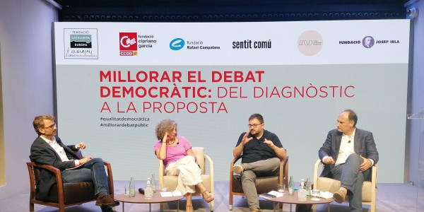 Millorar el debat democràtic: del diagnòstic a la proposta