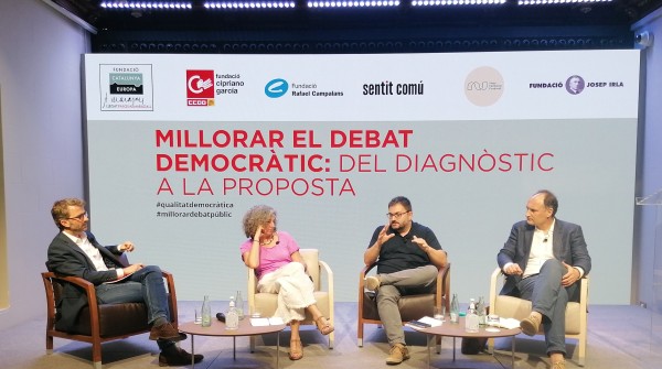 Millorar el debat democràtic: del diagnòstic a la proposta