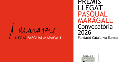 Ja pots presentar el teu Treball Final de Grau o de Màster o la teva propsta de recerca als Premis Llegat Pasqual Maragall