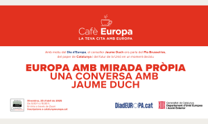 Cafè Europa | Europa amb mirada pròpia: conversa amb Jaume Duch
