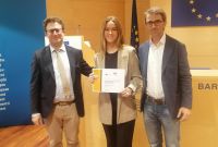 Presentation of the Young Europe Award for the best high school research papers