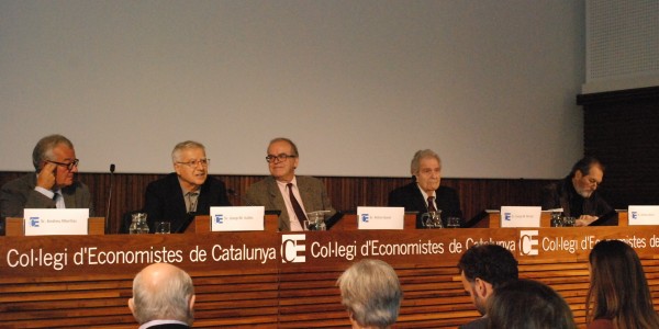 Andreu Morillas presenta el libro 'Passant comptes: Memòries d'un economista al servei de les institucions'