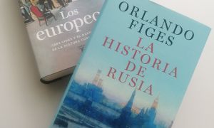 Diàleg amb l'historiador Orlando Figes a la conferència anual de la Fundació Catalunya Europa