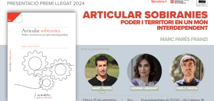 Presentació 'Articular sobiranies', de Marc Parés Franzi
