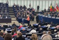 La presidenta de la Comisión Europea pronuncia el último discurso del estado de la Unión del mandato 2019-2024