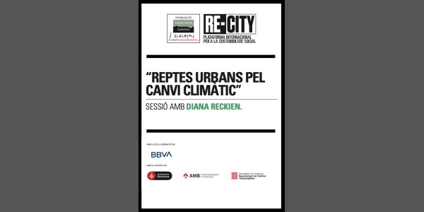 Retos urbanos por el cambio climático. Diana Reckien 