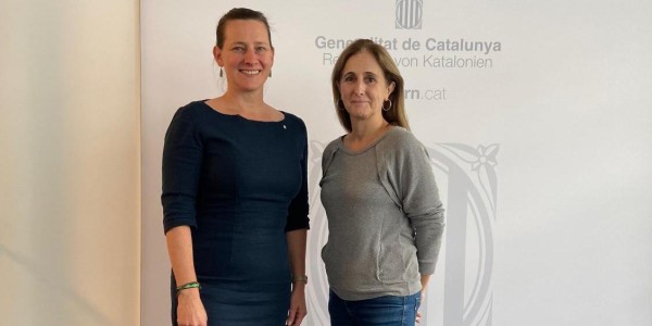 Dolors Camats visita Berlín per enfortir aliances en defensa de la democràcia