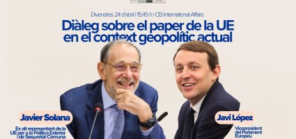 Diàleg sobre el paper de la UE en el context geopolític actual - amb Javier Solana i Javi López