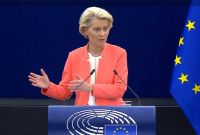 La presidenta de la Comisión Europea pronuncia el último discurso del estado de la Unión del mandato 2019-2024