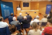 Presentation of the Young Europe Award for the best high school research papers