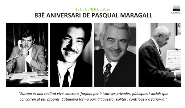 83 anniversary of Pasqual Maragall