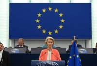 La presidenta de la Comisión Europea pronuncia el último discurso del estado de la Unión del mandato 2019-2024