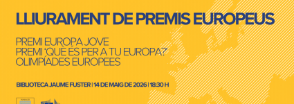 Lliurament de Premis Europeus a Joves