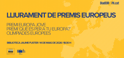 Lliurament de Premis Europeus a Joves
