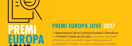 Convocatoria abierta | Premi Europa Jove 2027