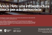 Arxius i fets: una infraestructura bàsica per a la democràcia